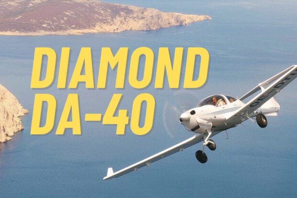 Diamond DA-40 Tek Motorlu Uçak